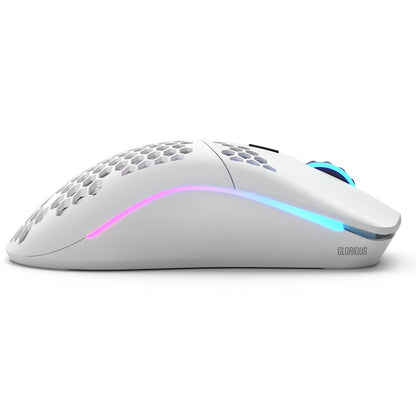 Glorious Model O Wireless RGB Gaming Mouse – Matte White