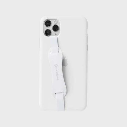 SINJI loop stand elasticated silicone phone strap